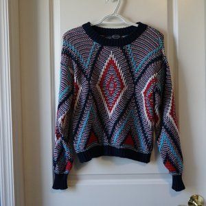 Red, White & Blue Sweater